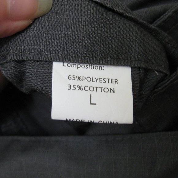 NWT Outdoor Equipment gray cargo shorts L large - Picture 7 of 9